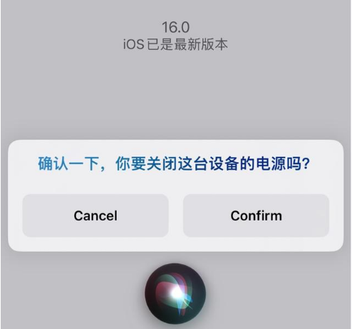 海城苹果手机维修分享iOS 16 Beta5为什么要取消Siri语音关机功能 